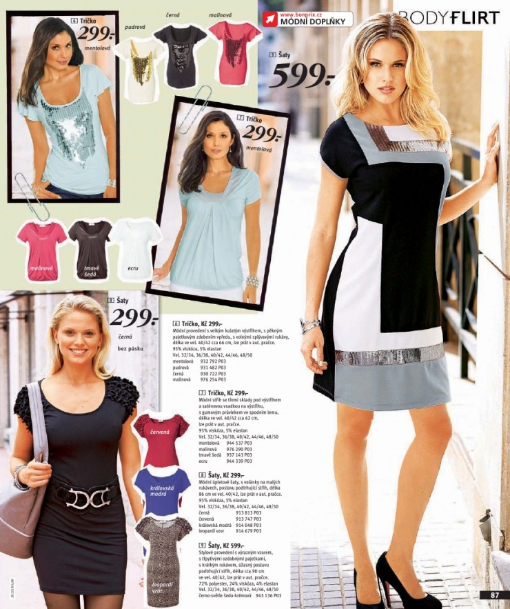 leták Bonprix strana 1 leták Bonprix strana 1