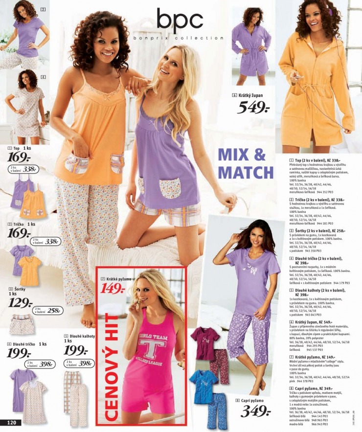 leták Bonprix strana 1 leták Bonprix strana 1