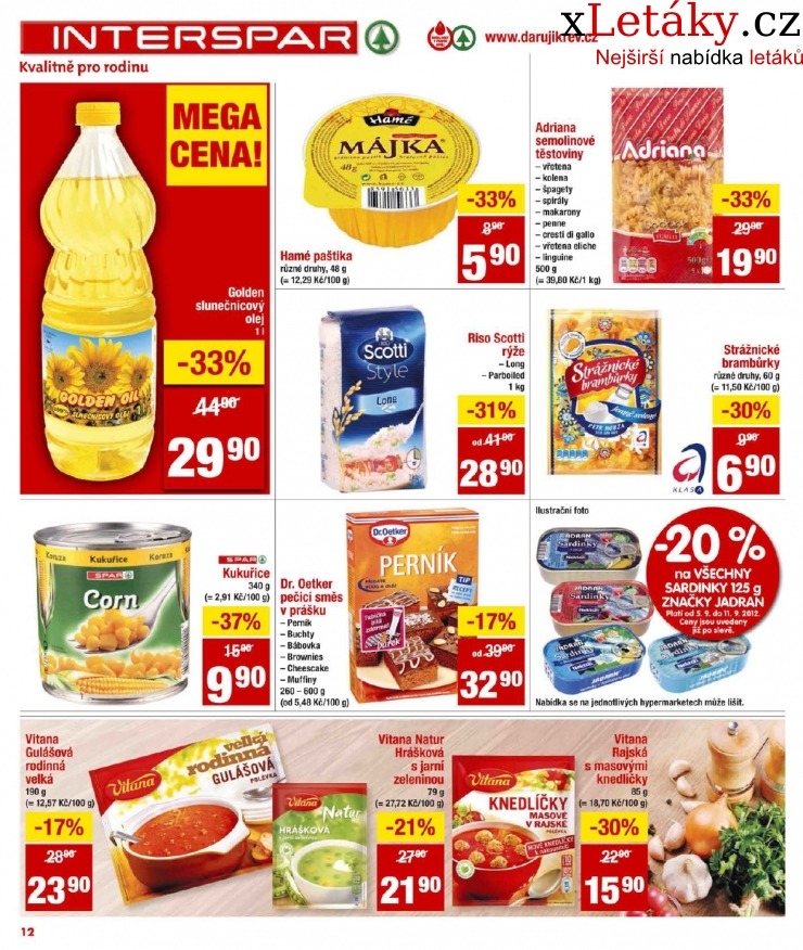 leták Interspar akční leták strana 1 leták Interspar akční leták strana 1