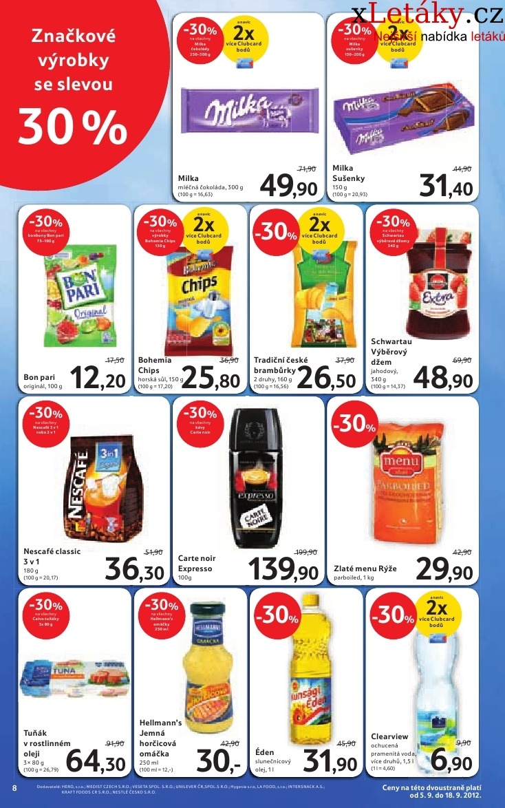 leták Tesco - malý hypermarket leták strana 1 leták Tesco - malý hypermarket leták strana 1