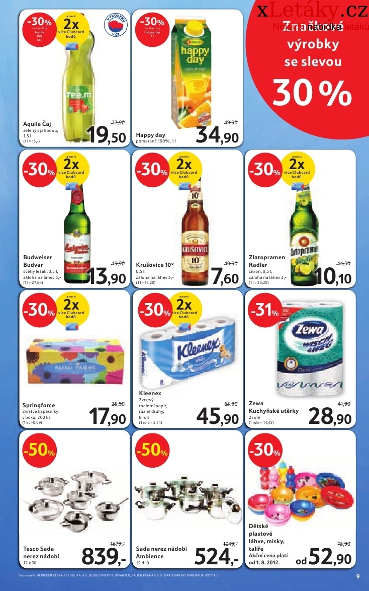 leták Tesco - malý hypermarket leták strana 1 leták Tesco - malý hypermarket leták strana 1