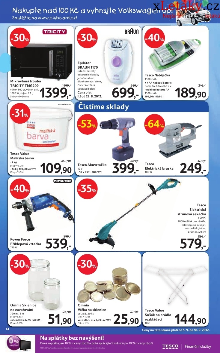leták Tesco - malý hypermarket leták strana 1 leták Tesco - malý hypermarket leták strana 1