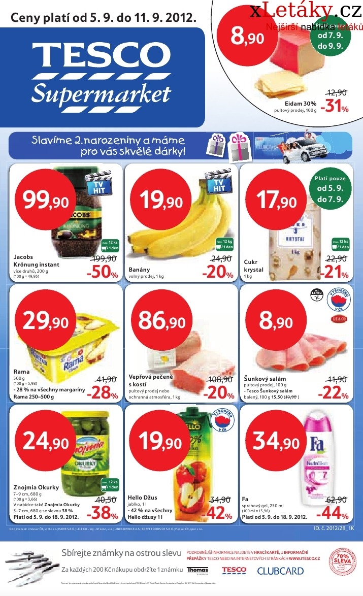 letk Tesco - supermarket akn letk strana 1