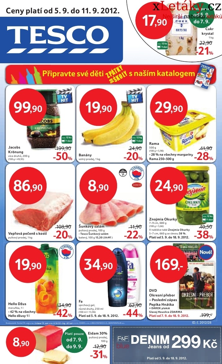 letk Tesco - velk hypermarket aktuln letk strana 1