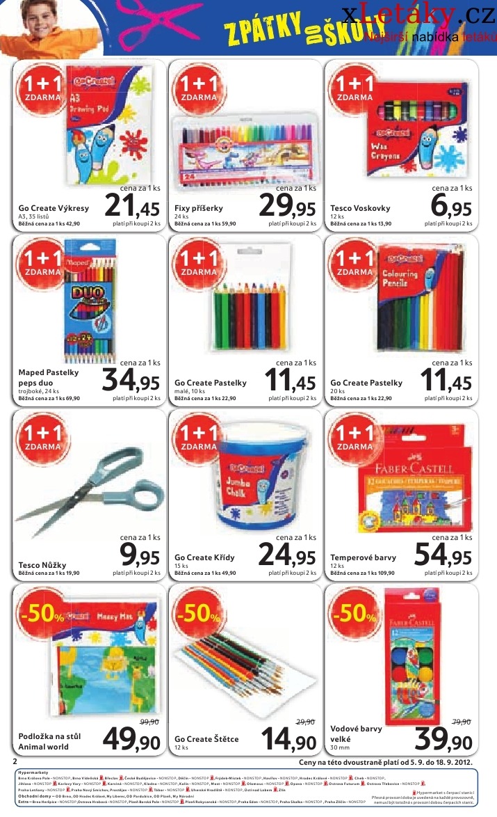 leták Tesco - velký hypermarket aktuální leták strana 1 leták Tesco - velký hypermarket aktuální leták strana 1