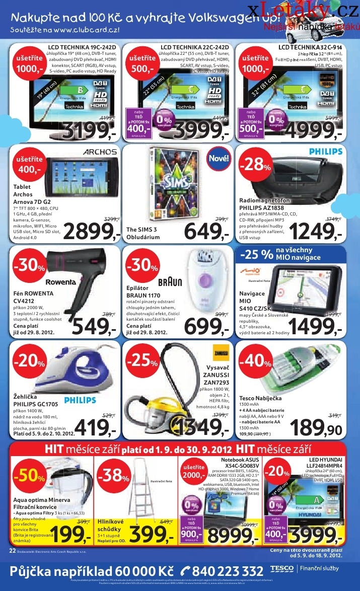 leták Tesco - velký hypermarket aktuální leták strana 1 leták Tesco - velký hypermarket aktuální leták strana 1