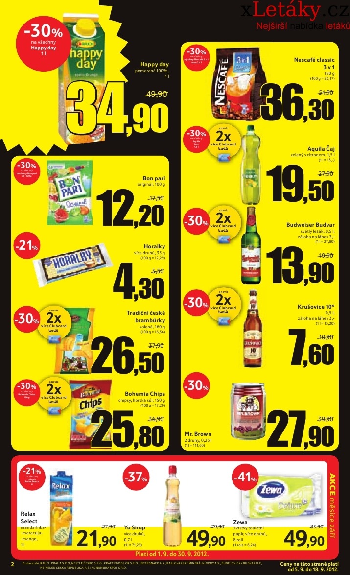 leták Tesco - expres aktuální leták strana 1 leták Tesco - expres aktuální leták strana 1