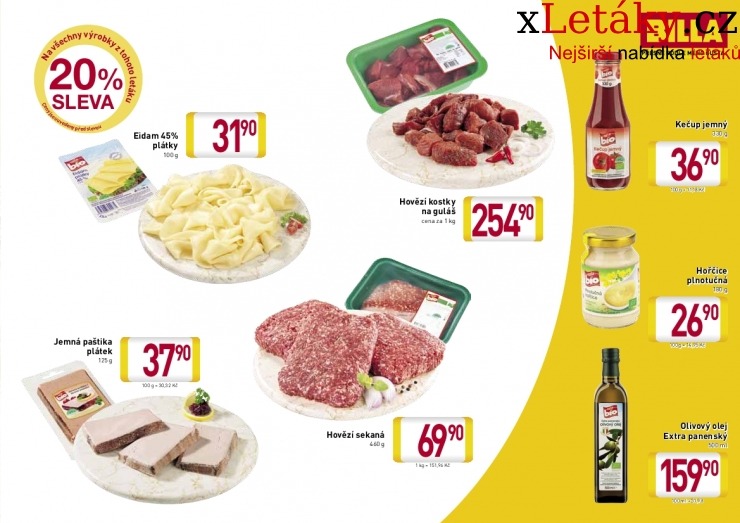 leták Billa - BIO leták strana 1 leták Billa - BIO leták strana 1