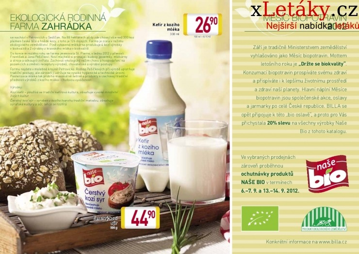 let�k Billa - BIO let�k strana 1
