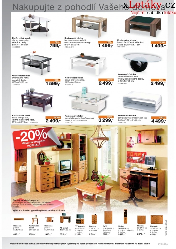 leták Sconto nábytek leták strana 1 leták Sconto nábytek leták strana 1