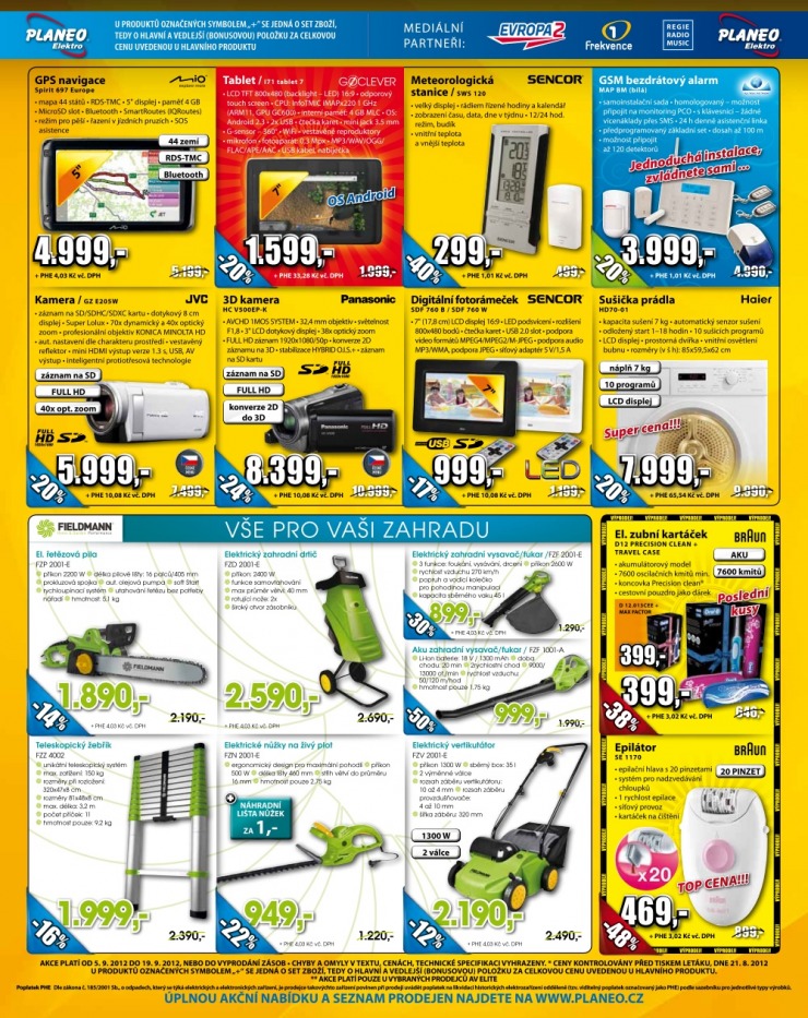 leták Planeo Elektro strana 1 leták Planeo Elektro strana 1