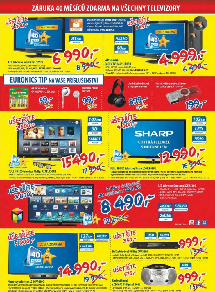 leták Euronics strana 1 leták Euronics strana 1