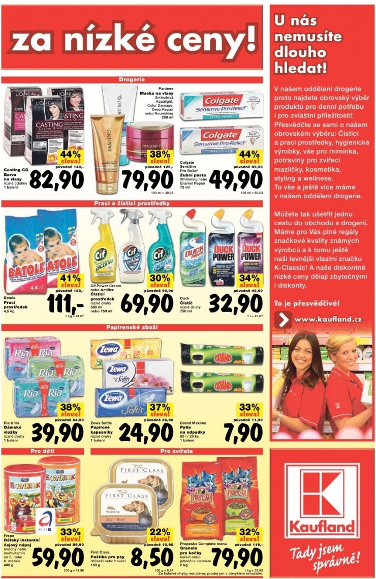leták Kaufland strana 1 leták Kaufland strana 1