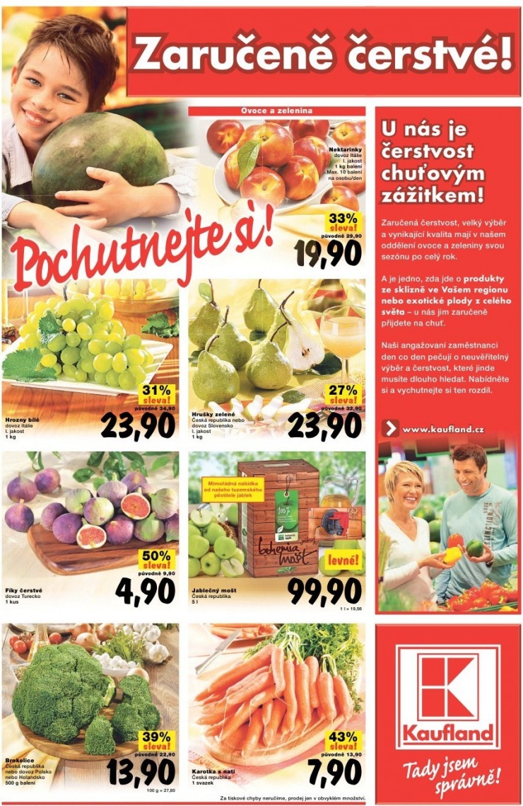 leták Kaufland strana 1 leták Kaufland strana 1