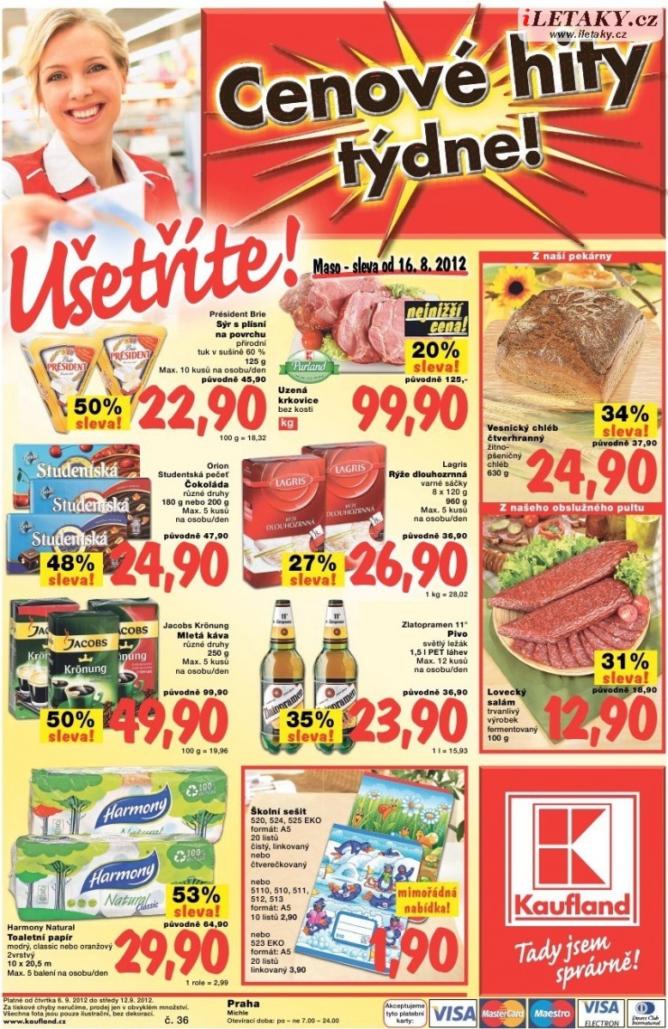leták Kaufland strana 1 leták Kaufland strana 1
