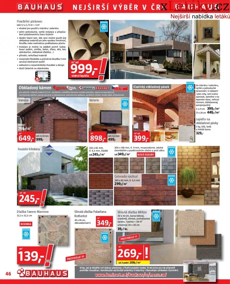 leták Bauhaus leták strana 1 leták Bauhaus leták strana 1