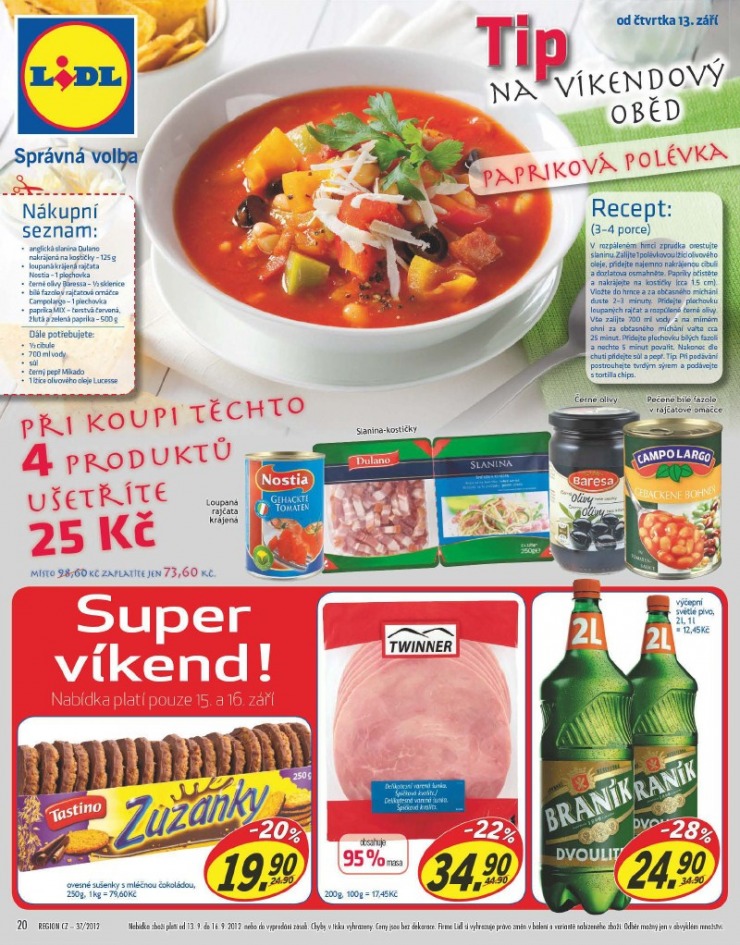 leták Lidl strana 1 leták Lidl strana 1