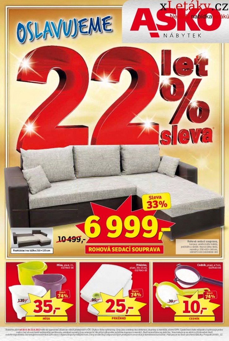 letk Asko nbytek aktuln letk strana 1