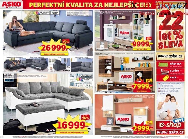 leták Asko nábytek aktuální leták strana 1 leták Asko nábytek aktuální leták strana 1