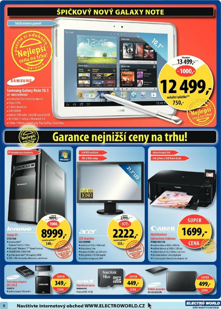 let�k Electro World strana 1