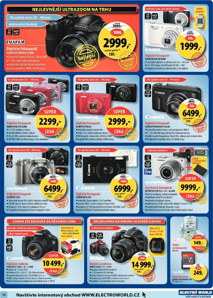 leták Electro World strana 1 leták Electro World strana 1