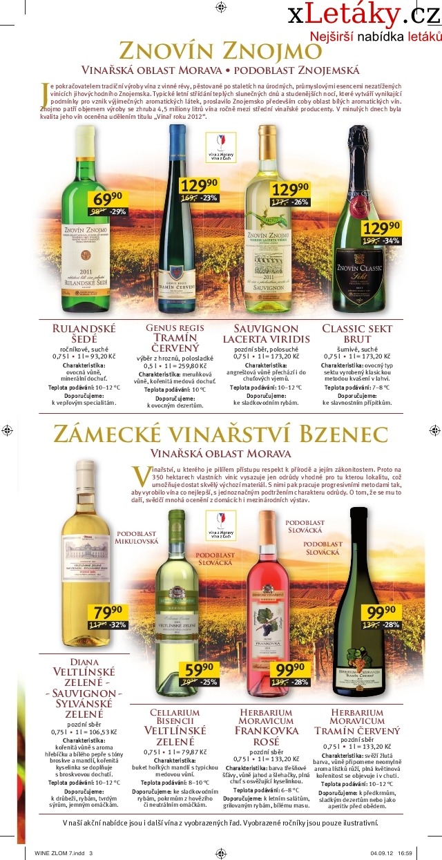 leták Albert Hypermarket - vína akční leták strana 1 leták Albert Hypermarket - vína akční leták strana 1