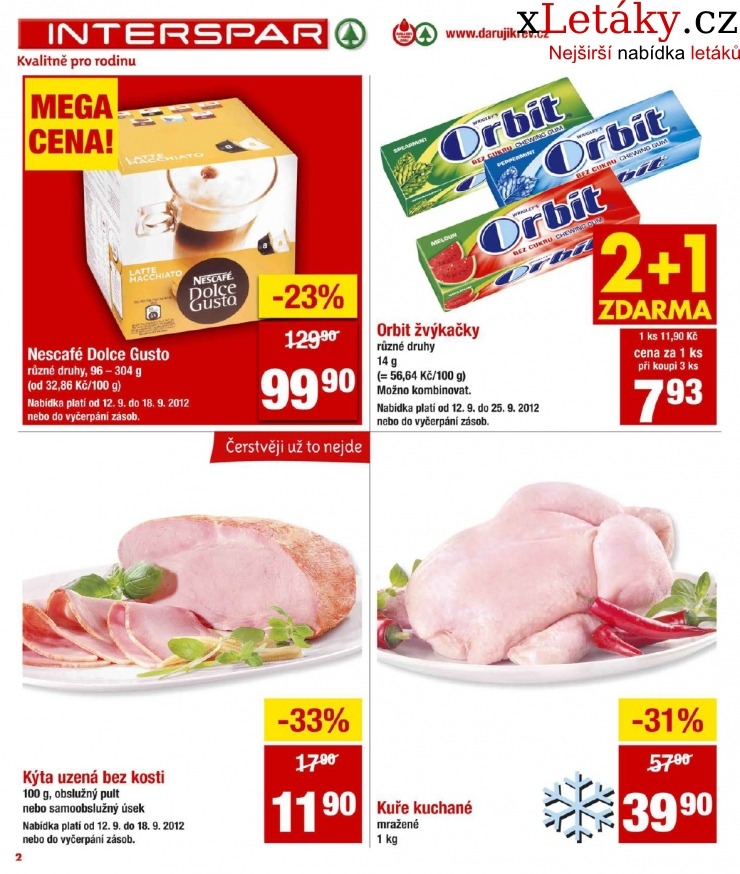 leták Interspar akční leták strana 1 leták Interspar akční leták strana 1