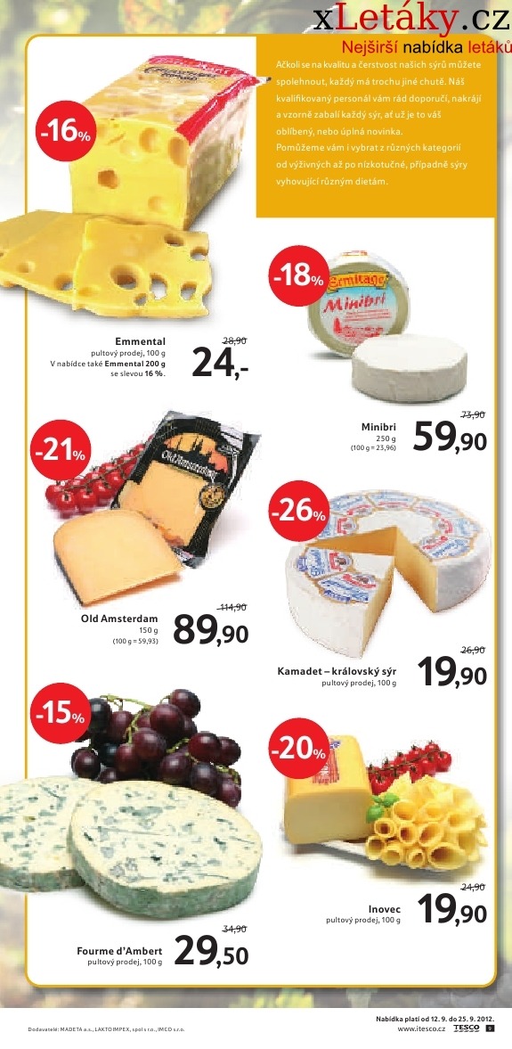 let�k Tesco - mal� hypermarket v�no let�k strana 1