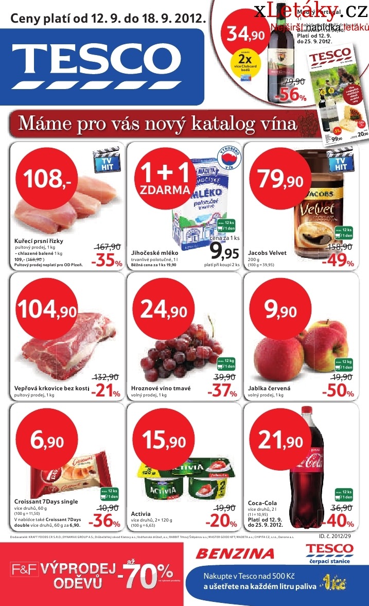 letk Tesco - velk hypermarket aktuln letk strana 1