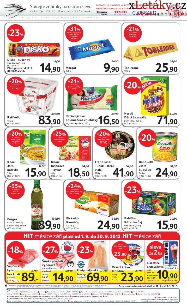 let�k Tesco - velk� hypermarket aktu�ln� let�k strana 1
