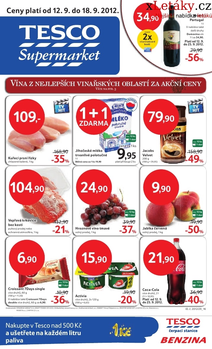 letk Tesco - supermarket aktuln letk strana 1