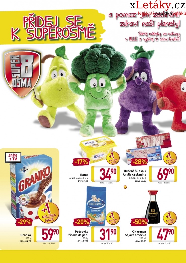leták Billa - velký supermarket aktuální leták strana 1 leták Billa - velký supermarket aktuální leták strana 1