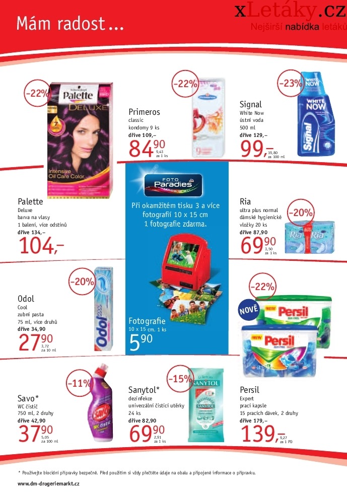 leták Dm drogerie leták strana 1 leták Dm drogerie leták strana 1