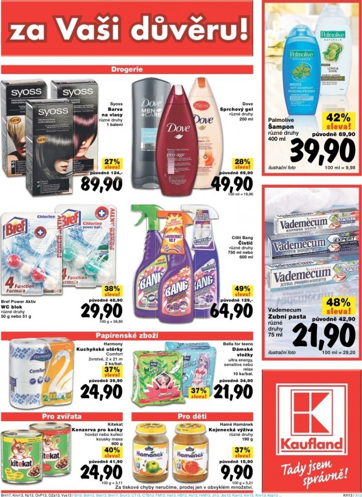 leták Kaufland strana 1 leták Kaufland strana 1