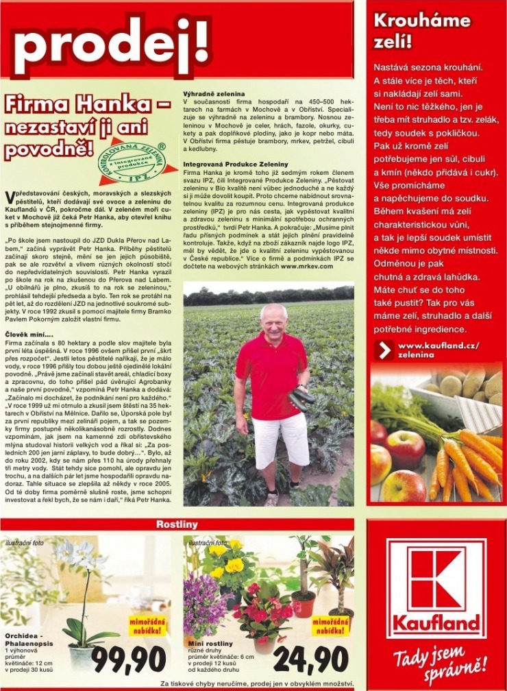 leták Kaufland strana 1 leták Kaufland strana 1