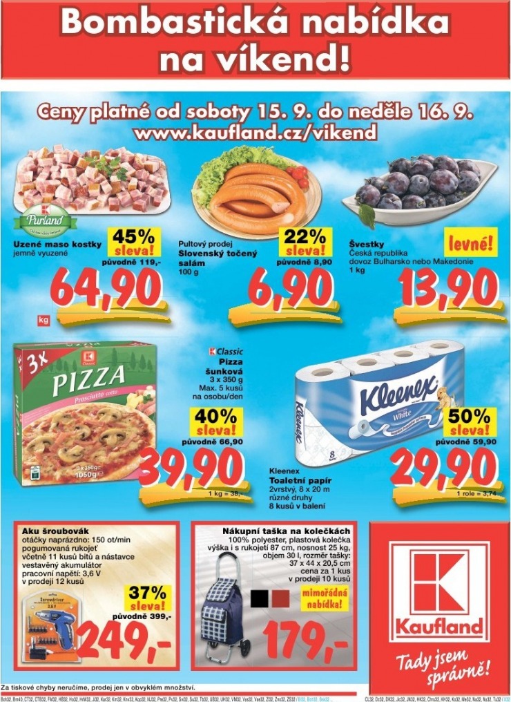 leták Kaufland strana 1 leták Kaufland strana 1