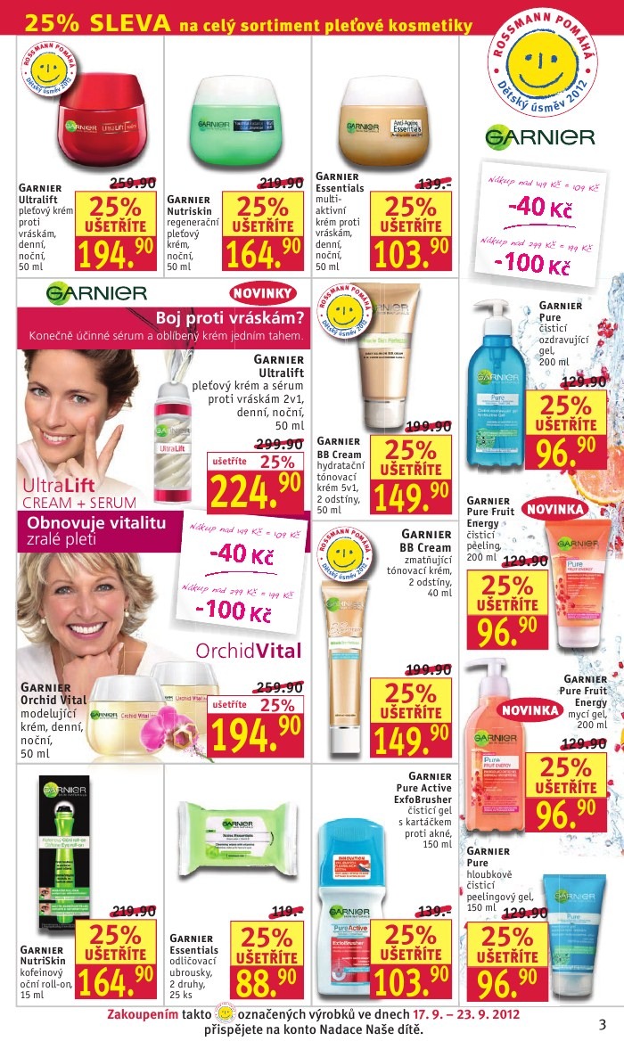 leták Rossmann strana 1 leták Rossmann strana 1
