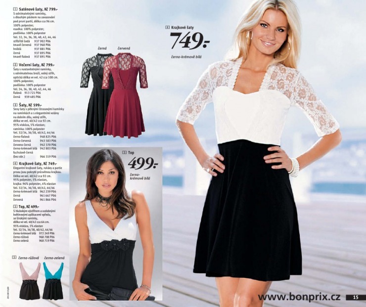 leták Bonprix strana 1 leták Bonprix strana 1
