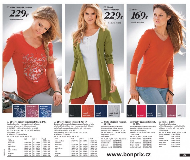 leták Bonprix strana 1 leták Bonprix strana 1