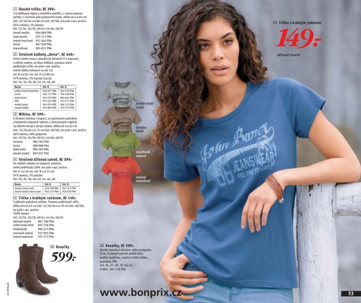 leták Bonprix strana 1 leták Bonprix strana 1