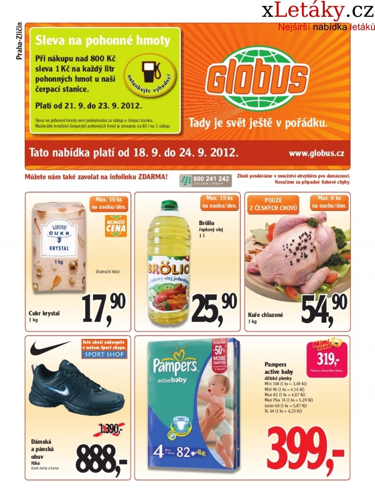 leták Globus leták strana 1 leták Globus leták strana 1
