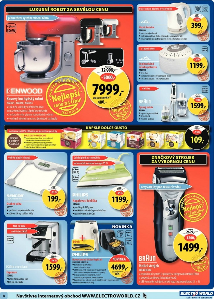 leták Electro World strana 1 leták Electro World strana 1