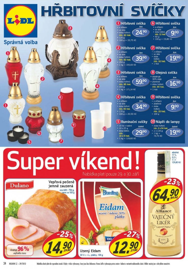 leták Lidl strana 1 leták Lidl strana 1