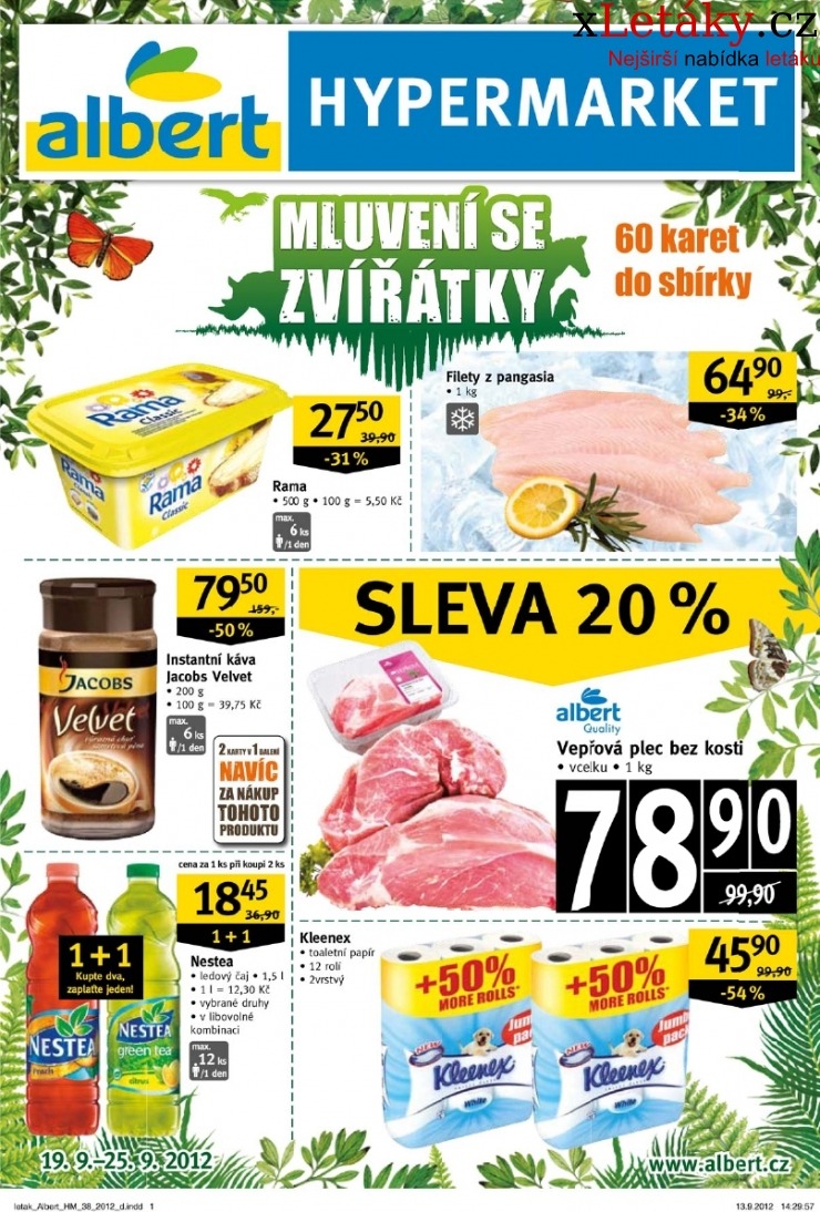 leták Albert Hypermarket akční leták strana 1 leták Albert Hypermarket akční leták strana 1