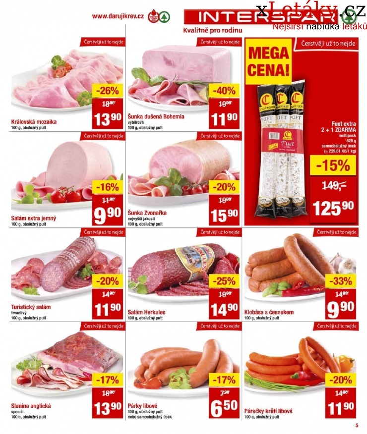 leták Interspar akční leták strana 1 leták Interspar akční leták strana 1