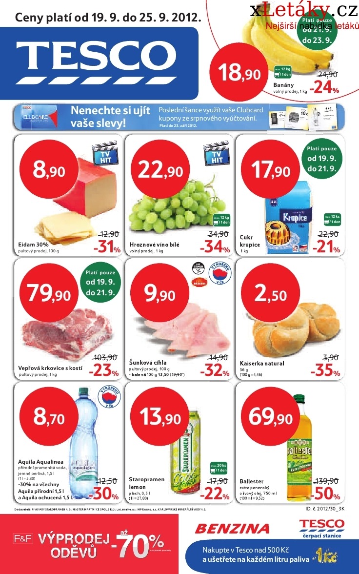 letk Tesco - mal hypermarket aktuln letk strana 1