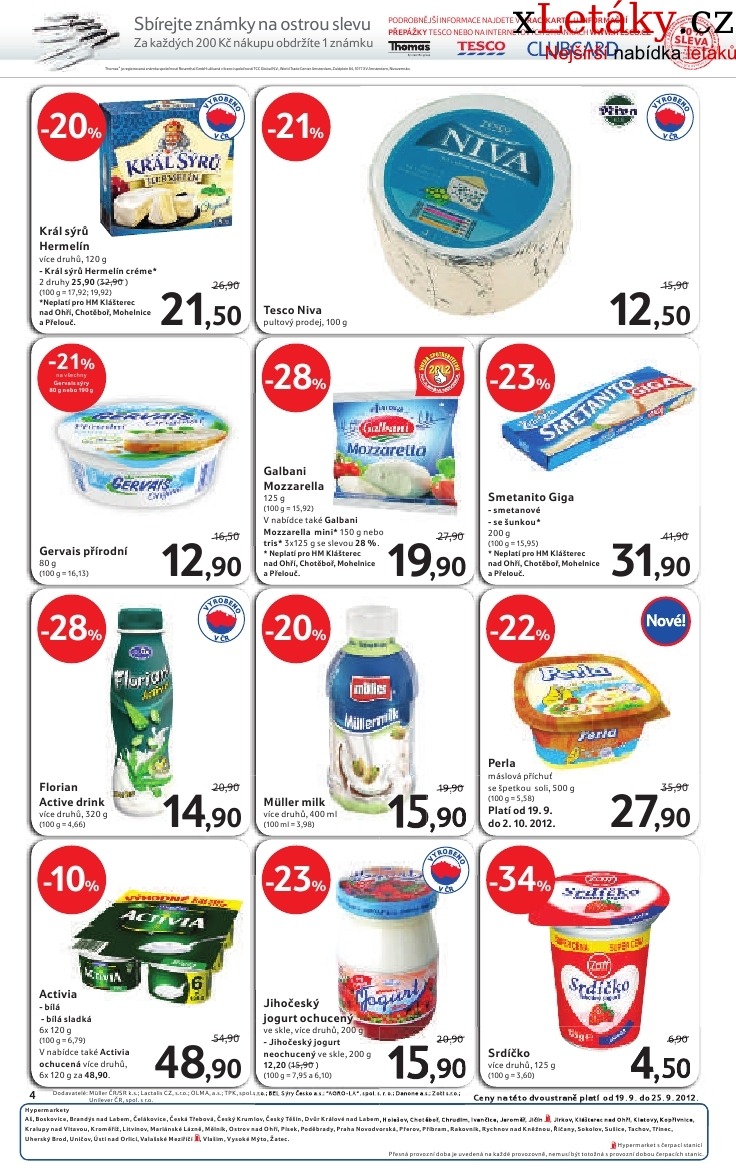 leták Tesco - malý hypermarket aktuální leták strana 1 leták Tesco - malý hypermarket aktuální leták strana 1