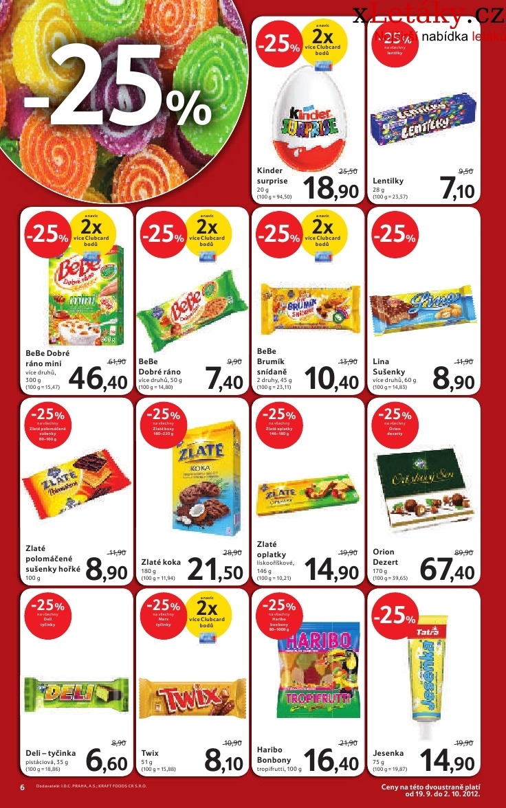 leták Tesco - malý hypermarket aktuální leták strana 1 leták Tesco - malý hypermarket aktuální leták strana 1