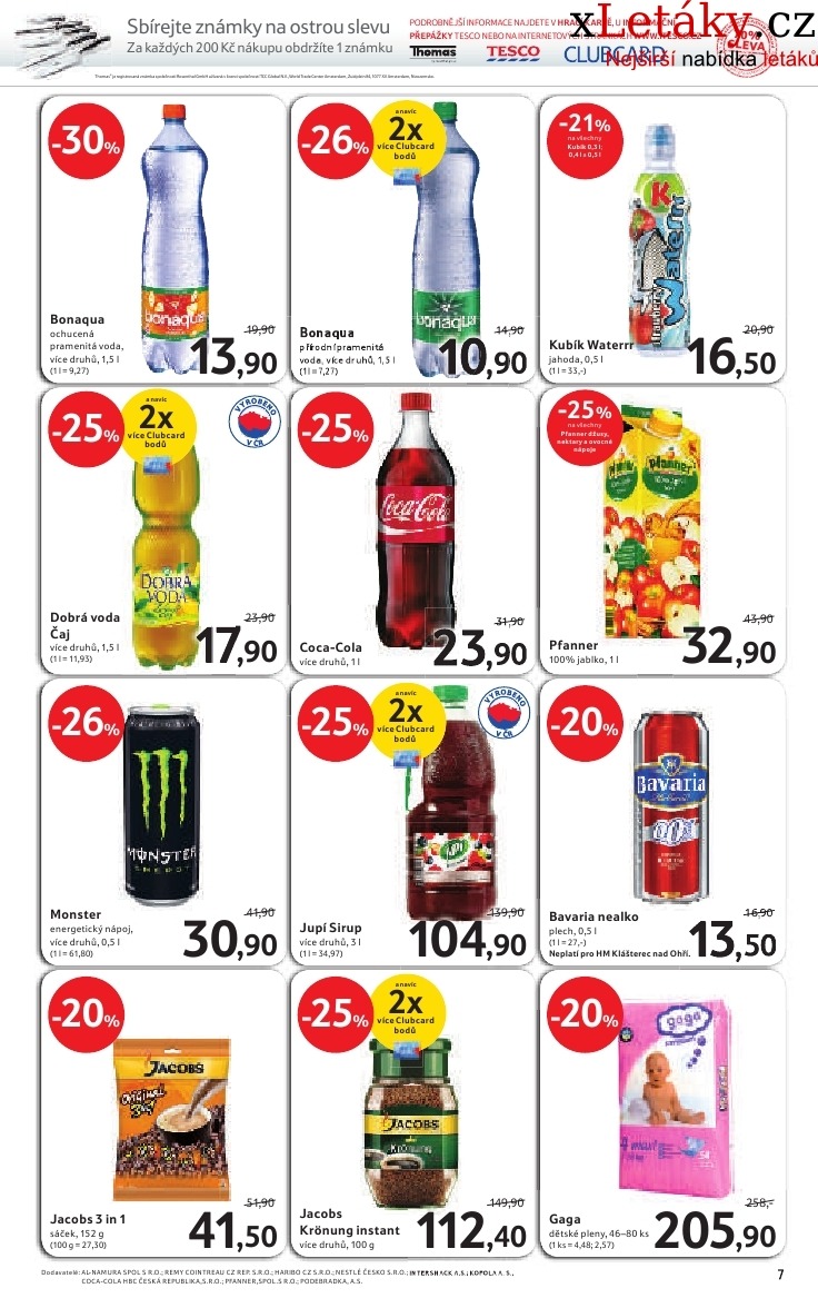 leták Tesco - malý hypermarket aktuální leták strana 1 leták Tesco - malý hypermarket aktuální leták strana 1