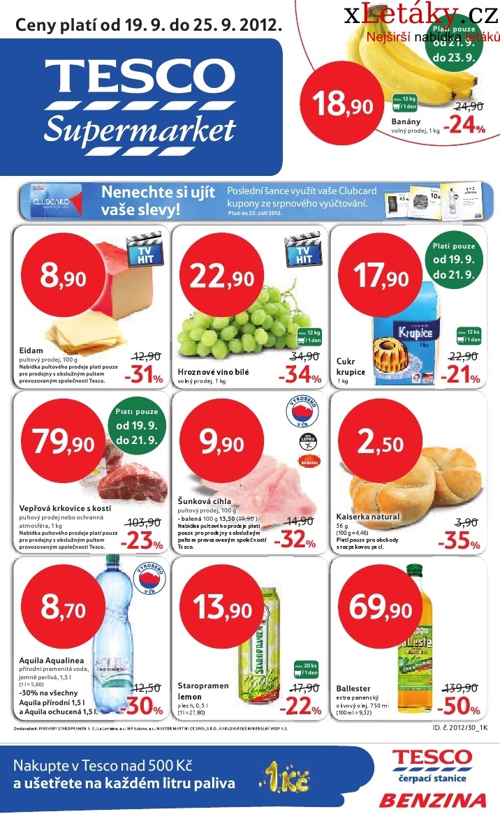 letk Tesco - supermarket akn letk strana 1